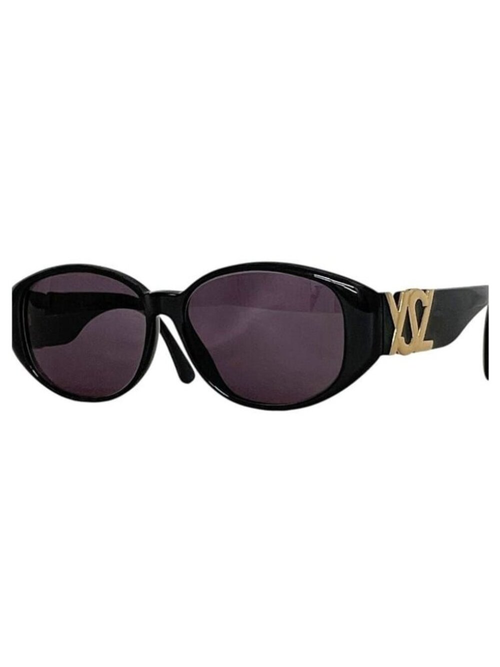 Saint Laurent Sunglasses YSL Acetate Black Logo Eyewear